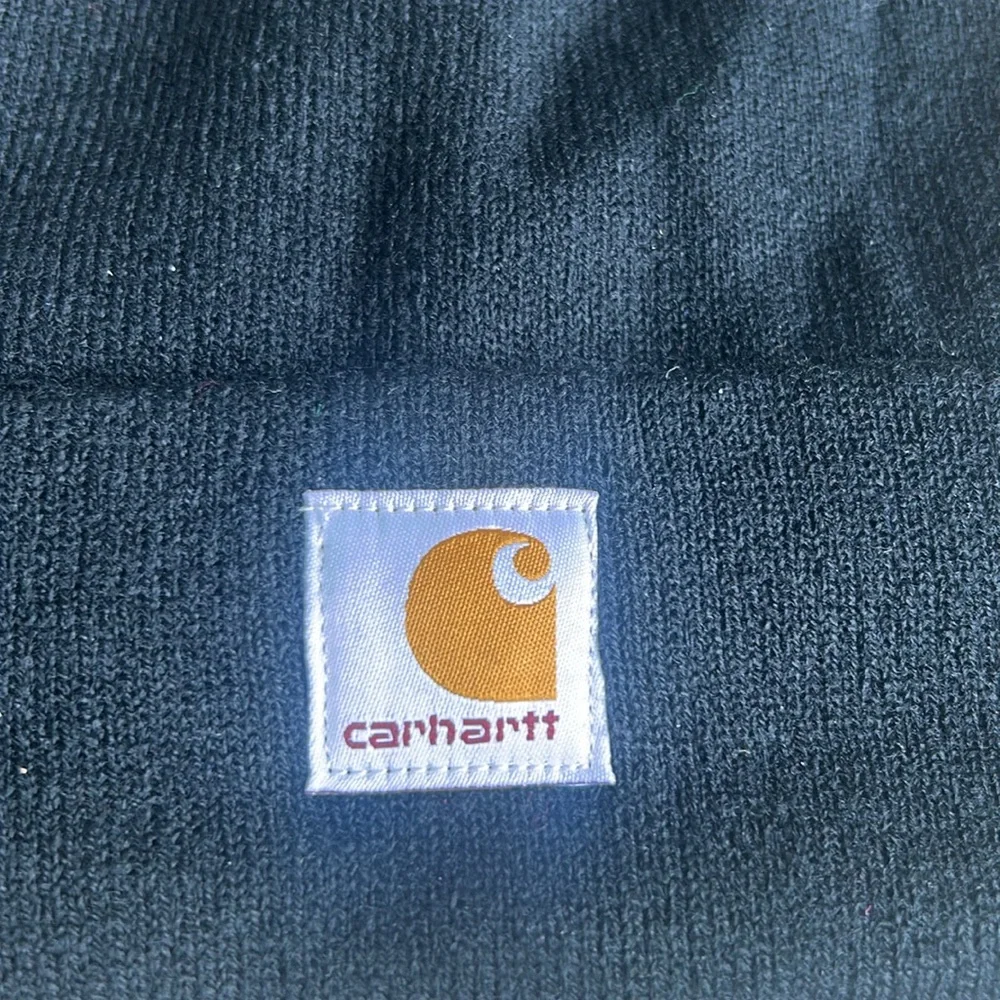 Carhartt Knit Watch Beanie Hat Black Unisex One Size NWT - Picture 3 of 7